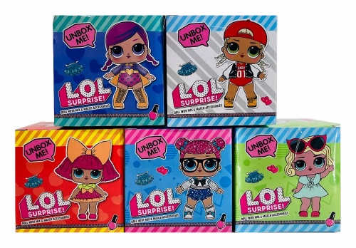 Куклы Лол LOL SURPRISE doll with mix & match accessories в шаре Ø 10 см в коробке фото 3