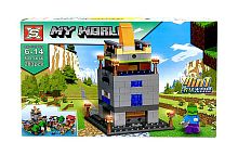 Конструктор SX MY WORLD "Пещера Зомби 4в1" 1066, 283 детали