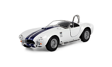 Машина модель Shelby Cobra 427 s/c 1965 1:32 металлическая, белая