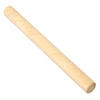 Скалка деревянная (березовая), 30х3 см