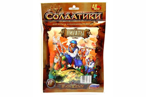 НАБОР Фигурки "Пираты" (ТХ. Битвы Fantasy), 5 шт/уп /40