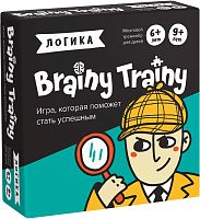 Настольная карточная игра "Brainy Trainy. Логика" 