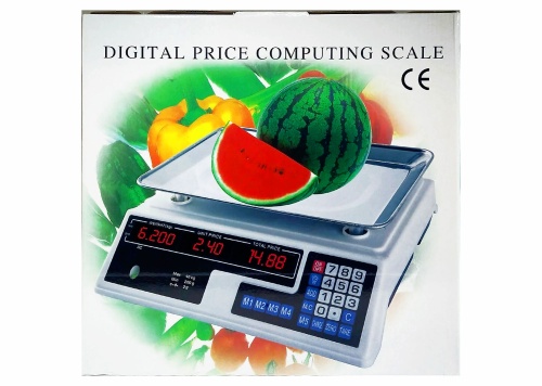 Весы торговые настольные 209 DIGITAL PRICE COMPUTING SCALE  40кг/2г (минимум 200г)