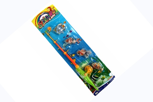 Настольная игра-рыбалка "FISHING GAME" 66618, спиннинг + 4 рыбки, на блистере 51х15 см фото 8