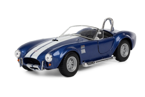 Машина модель Shelby Cobra 427 s/c 1965 1:32 металлическая, синяя фото 2