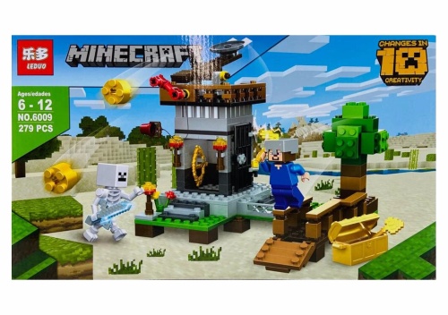 Конструктор Leduo MINECRAFT "Осадная башня с катапультой" 6009, 279 деталей