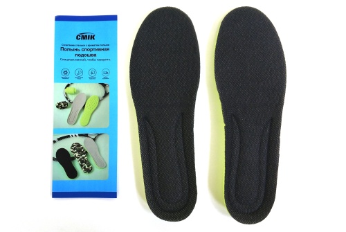 Стельки анатомические спортивные CMIK с подъемом пятки 1 см, размер 41-42 Стельки анатомические спортивные CMIK с подъемом пятки 1 см, размер 41-42