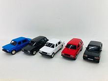 Машина "Жигули ЛАДА" DIE-CAST 1:32 металлическая 11х4х4 см 12шт/уп