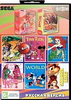 Картридж 16bit 8в1 A-801 8в1 Winx Club / Open Season 3 / MERMAID / SQUIRREL KING /+... 256Mb