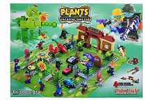 Конструктор Растения против Зомби 98466 PLANTS DEFENSE BATTLE, 458 деталей