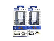 Сетевое зарядное устройство SAMSUNG A60 2 USB порта, 4A, быстрая зарядка, кабель microUSB