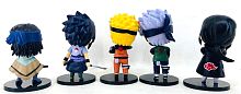 НАБОР Фигурок АНИМЕ НАРУТО HL-2, 5 штук, высота 10 см