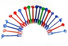 Набор шпажек пика для канапе "Зоопарк", 20 штук 