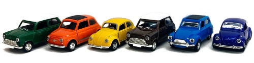 Машина Volkswagen Beetle COOPER 1:24 металлическая 10,5х5,5х5 см 12шт/уп фото 2