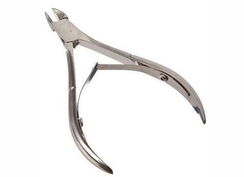 Кусачки маникюрные с двойной пружиной ЮниLook 10 мм, нерж.сталь, 10 см Кусачки маникюрные с двойной пружиной ЮниLook 10 мм, нерж.сталь, 10 см