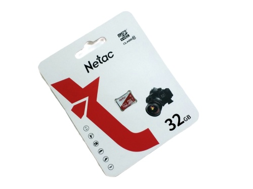 Карта памяти Netac MicroSDHC 32Gb P500 Eco Class 10 без адаптера фото 3