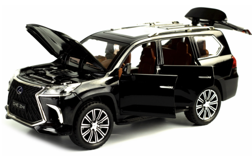 Машина ДЖИП LEXUS LX570 SUV OFF ROAD DIE-CAST 1:24 металлическая 20х7,5х7,5 см 4шт/уп фото 2
