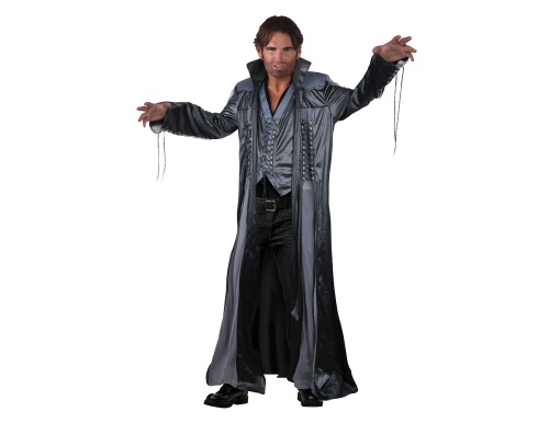 Костюм Волшебника взрослый (жилет, сюртук) AC434, черный с синим, размер 48-50 Костюм Волшебника взрослый (жилет, сюртук) AC434, черный с синим, размер 48-50