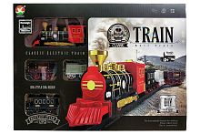 Набор Железная дорога Паровоз с вагонами CLASSIC TRAIN, размер железной дороги 68х33 см, 12 деталей