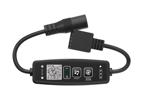 Контроллер Bluetooth, RGB, 4PIN Огонек OG-LDL42 LED, DC 5-24В Контроллер Bluetooth, RGB, 4PIN Огонек OG-LDL42 LED, DC 5-24В