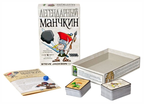 Настольная печатная игра "МАНЧКИН Легендарный", возраст 12+ фото 4
